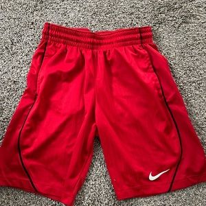 Nike athletic shorts. Youth small.
